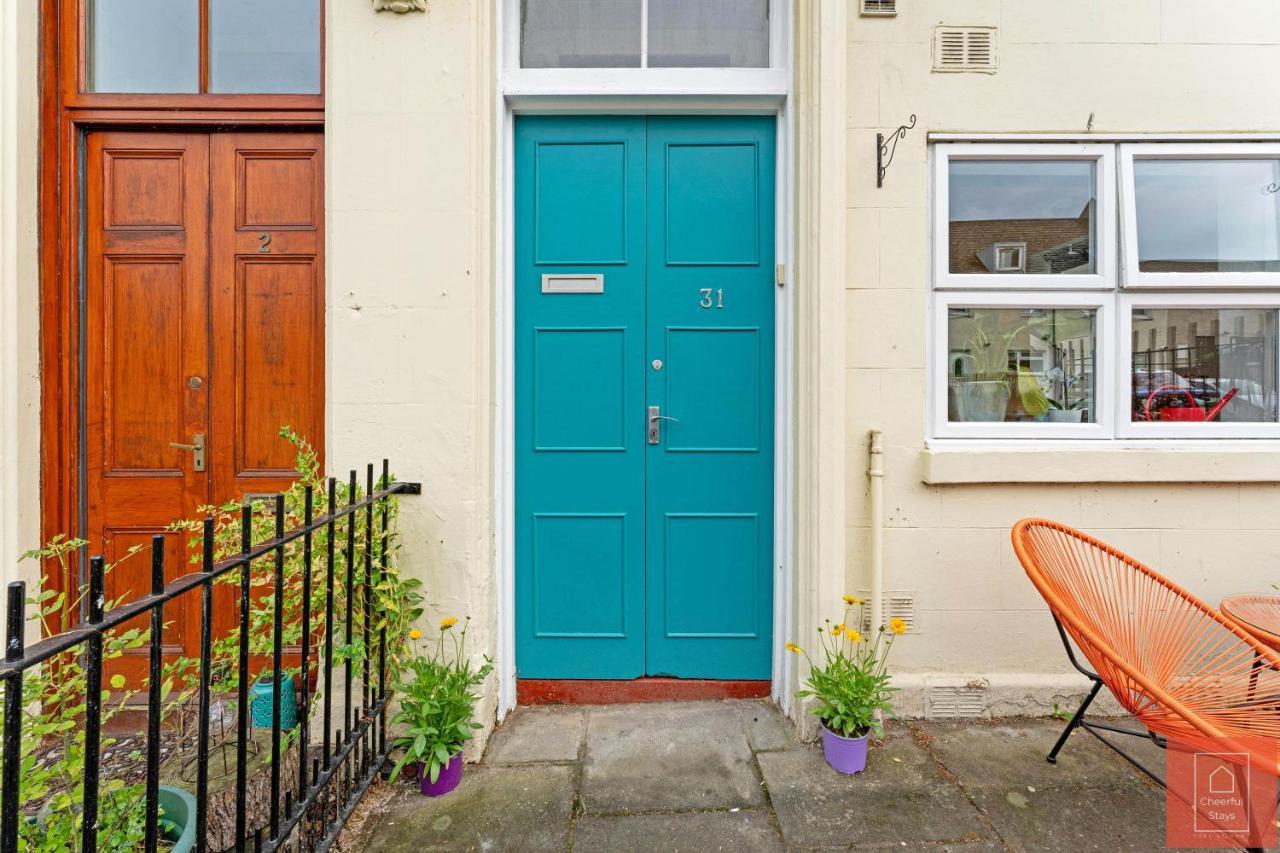 Cheerful Stays: Spacious Flat In Vibrant Leith Edimburgo Exterior foto